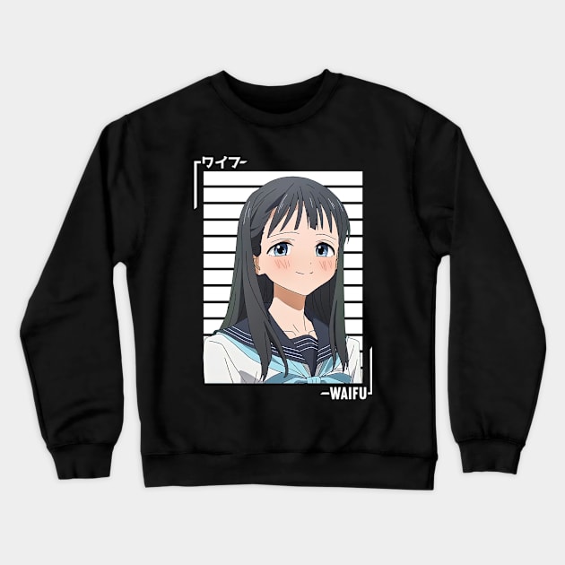 Akebis Sailor Uniform Komichi Akebi Crewneck Sweatshirt by HammiltenJohn